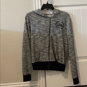 Zip up hoodie